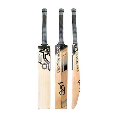 Kookaburra Uni Jugend Stealth 9.1 Cricket Bat-Size 4 Junior Cricketschläger, Schwarz, 30