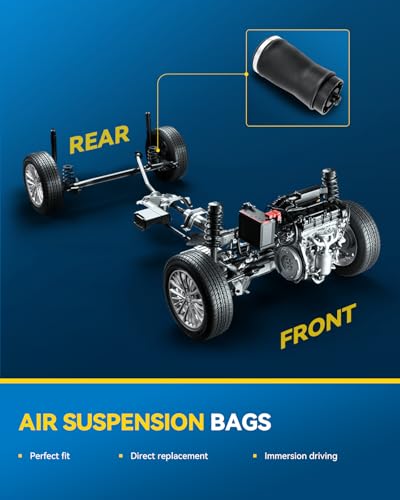 Image of PHILTOP Rear Air Bags Suspension Shock Absorber Strut for X5 2pcs,Struts | Replace OE 949-951,949-996,for 2001-2006 X5 3.0L,2000-2006 X5 4.4L,2002-2003 X5 4.6L,2004-2006 X5 4.8L Amortiguadores Trasero