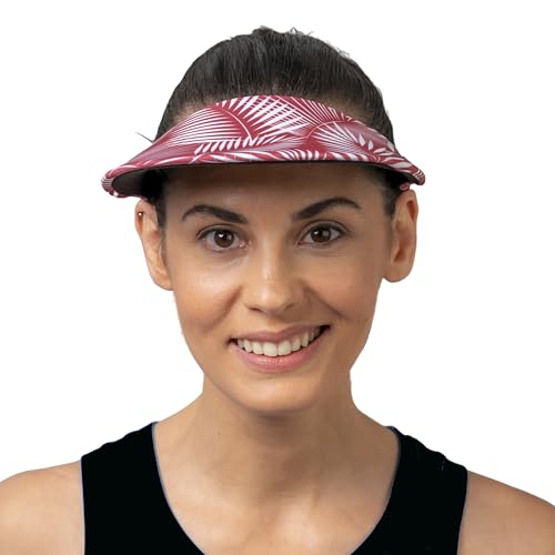 Image of No Headache Sun Visor for Women | Stylish, Lightweight Golf & Tennis Hat | UV Protection for Outdoor Sports & Travel