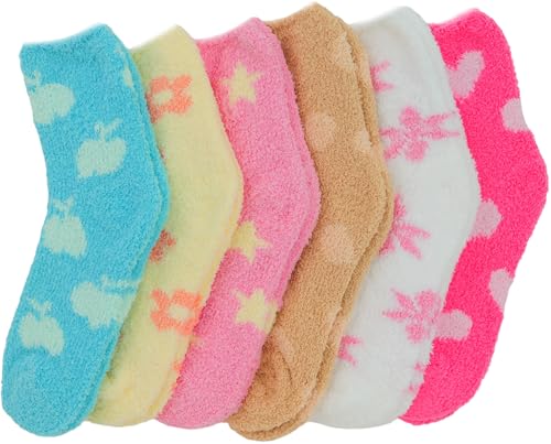 Image of ToBeInStyle Women's Pack of 6 Assorted Style Winter Socks