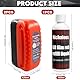 Ölabweisende Folie für Autoscheiben,240ml Glass Cleaning Board,Multifunktionale Kfz-Ölfilm-Reinigungsbürste,Glas-Ölfilm-Entferner,Gluschweinde Scheiben,Auto-Windschutzscheibenreiniger+Ergänzungslösung