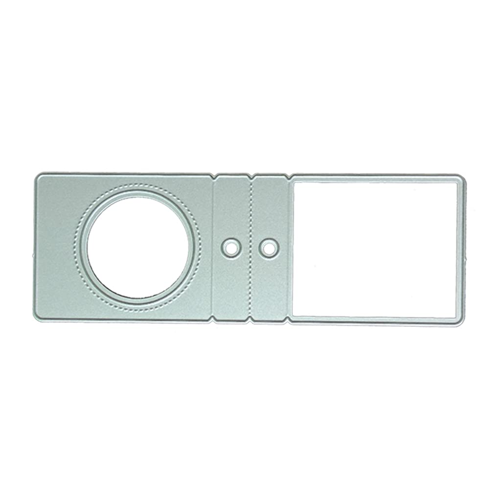 Tsophreniq Rectangle Round Metal Cutting Dies Stencil Scrapbooking Album Paper Template Metal Cutting Dies for Scrapbooking