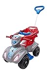 Quadriciclo Kendy Baby Spider Cinza com Vermelho