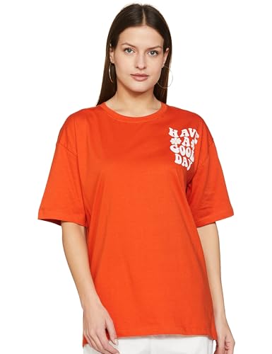Image of T2F Women's Cotton Regular T-Shirt Pack of 2