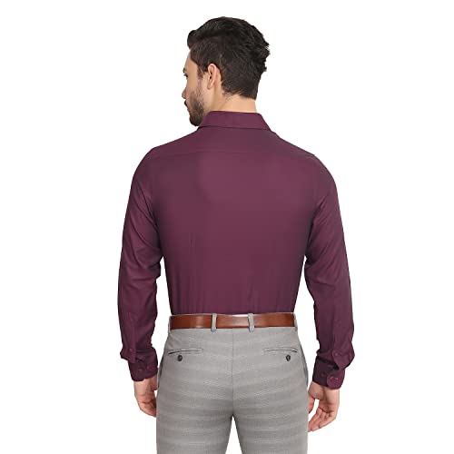 Image of blackberrys Structured Cotton Slim Men's Shirt