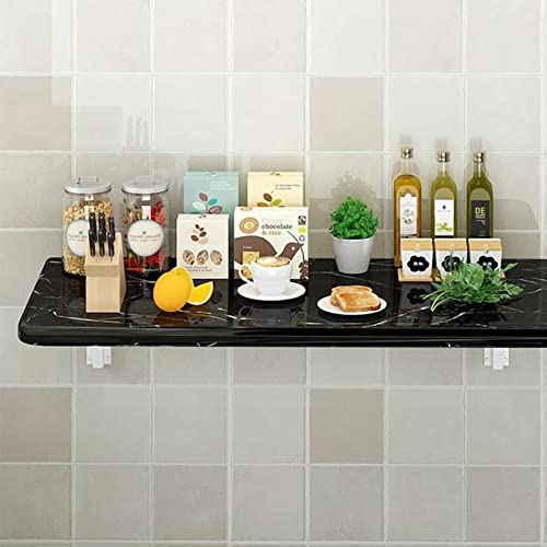 Table pliante murale marbre blanc design élégant moderne - 5