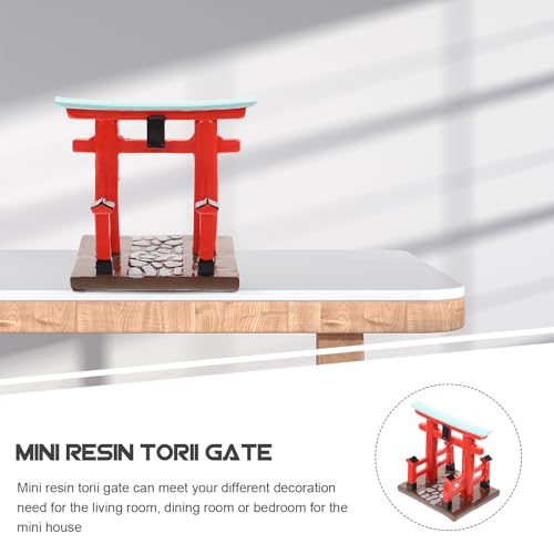 Estatua Miniatura Puerta Torii Japonesa Decorativa miniatura 3