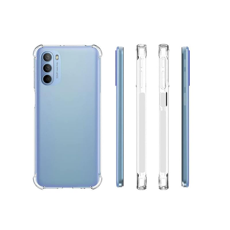 Image of Case Creation Brand - Mobile Cover for Motorola Moto G31 (Soft & Flexible Back Case), Transparent