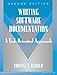Writing Software Documentation: A Task-Oriented Approach