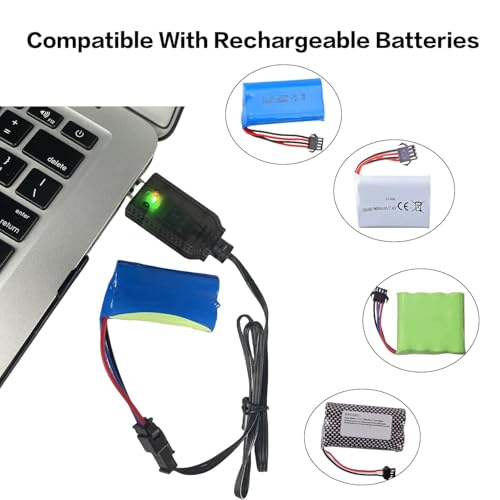 Image of 7.4V Lipo Battery 1200mah SM-4 PIN Plug Universal Compatible RC Car,Plane,Tank,Boat,JCB,Robbot,Shotting Bubble Gun and All Remote Control Toys
