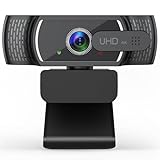 4K Webcam for PC, Sony 1/2.5” Sensor, PDAF Autofocus, 2 Noise-Canceling Mics,...