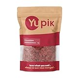 Yupik Natural Dried Goji Berries, 1 kg, Gluten-Free, GMO-Free, Dried Fruits, Wolfberries, No Sugar Added, Superfood, High in Vitamin A and C, Source of Fiber, Healthy Snacks, Ideal for Baking