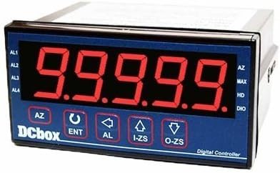Frequency/Tachometer/Line Speed Meter with 2 Relays, 24 V Powered