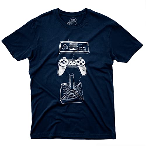 MACFLY ESTAMPAS, Camiseta Masculina Controles Videogame Gamer Gee...