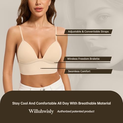 Low Back Bras for Women-Seamless Wireless Triangle Bralette Invisiable Backless Bras Low Cut Open Back Multiway Halter Bra4