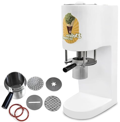 Heladera eléctrica con moldes intercambiables para tiendas de postres