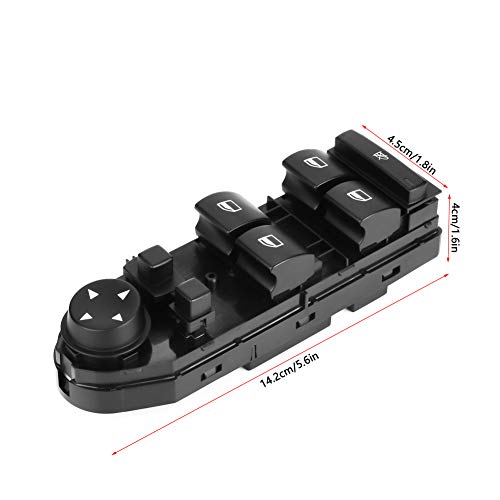 Interrupteur de commande de vitre ultra durable pour modèle X3 E83 noir - 3