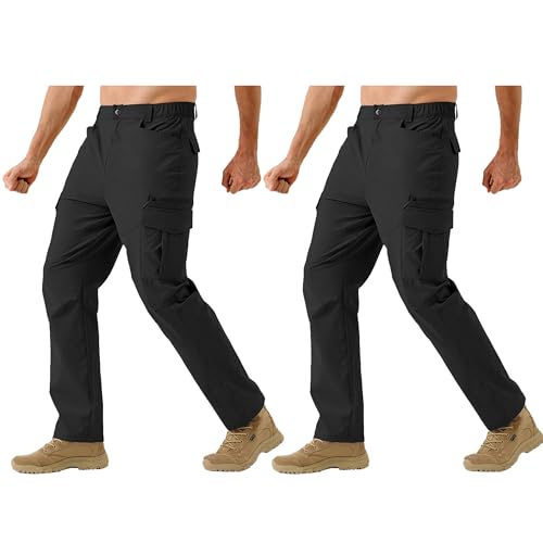 Image of TOPLOT Men's Cargo Pant | Straight Fit Design | Multiple Utility Pockets for Storage | Durable Construction with Comfortable Wear | Functional Everyday Style | Perfect for Casual & Outdoor (5216)