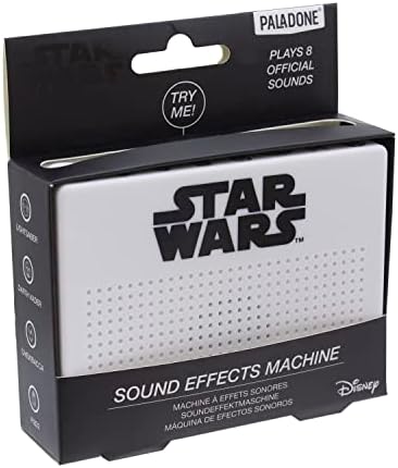 Paladone PP8035SW Star Wars Sound Effect Machine | Officially Licensed Merchandise, Black, 77 cm (Pack of 1)