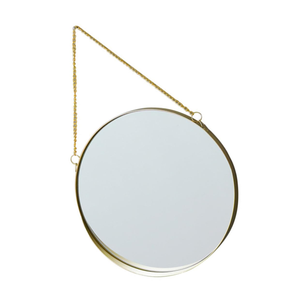 Miroir à suspendre sans perçage : miroir mural rond de chambre