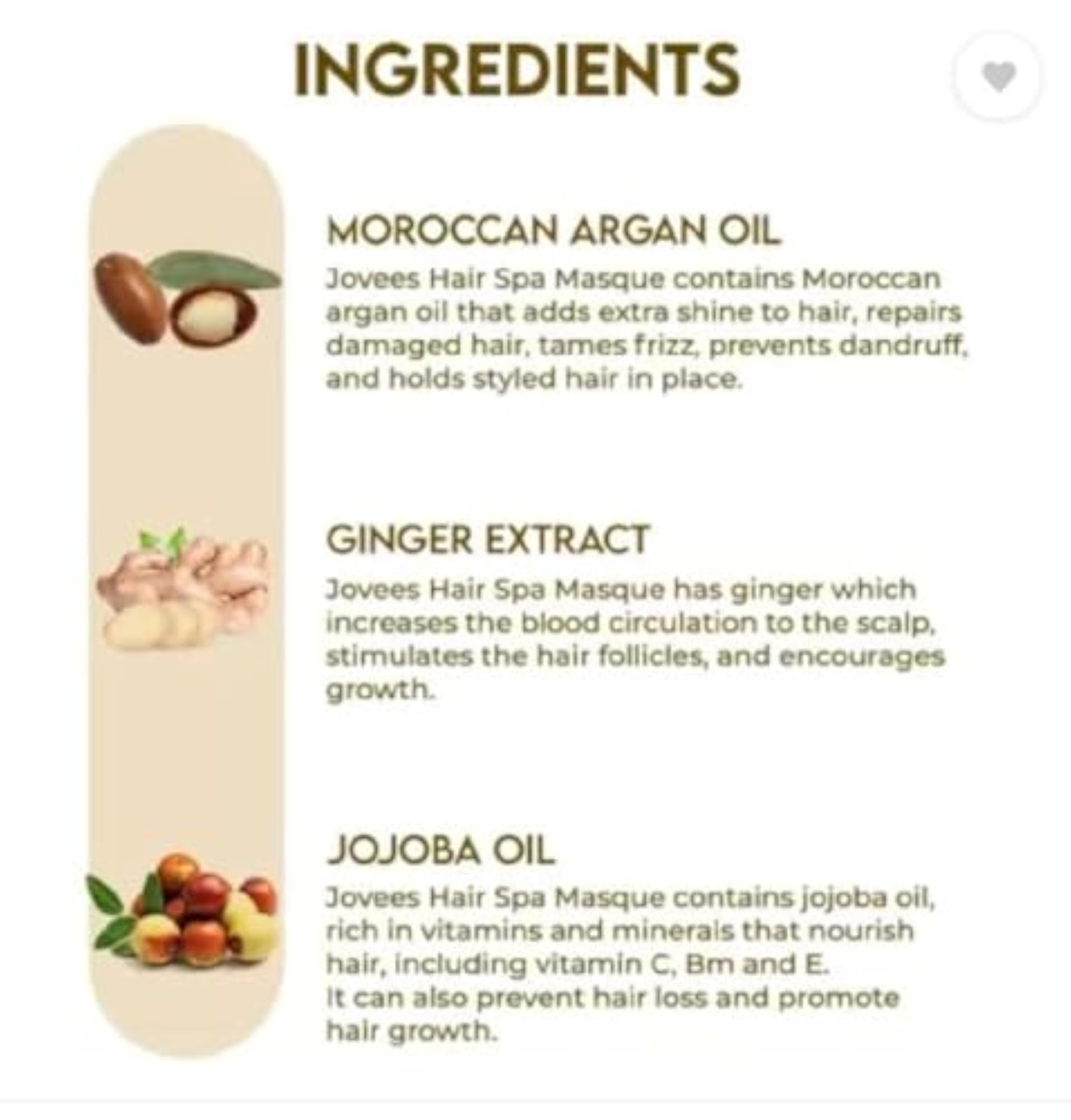 Herbal Argan Oil Hair Spa Masque, Intense Moisturizing