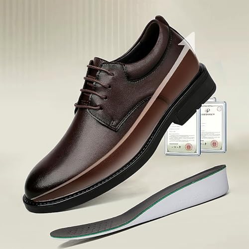 Men's Comfortable Wide Width Casual Dress Shoes, Leather Big Wide Feet Perfect for Business Casual, Daily Wear & Special Occasions4