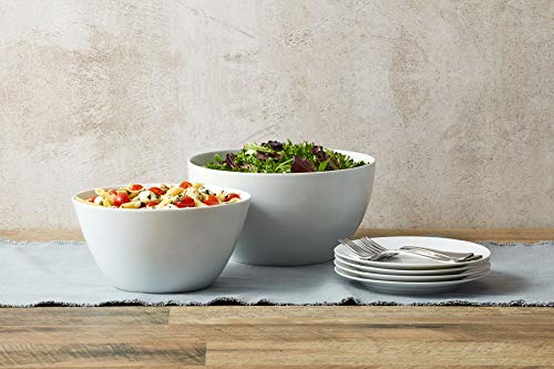 Everyday White By Fitz And Floyd Everyday Serving Bowls, Set Of 2 #TOP4