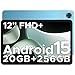 Produktbild DOOGEE T36 2025 Neueste Android 15 Tablet 12 Zoll FHD+ Display 32GB RAM +256GB ROM/2TB TF 8800mAh Gaming Tablet Android Octa-Core 13MP+8MP Octa-Core, WidevineL1/ Dual 4G LTE + 5G WiFi/Face ID/OTG