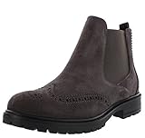 lepi winterstiefel jungen  Lepi Stiefel dunkelgrau leicht gefüttert Lochmuster mit Reißverschluß 36