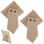 Mistillion 2Pcs Self Adhesive Cardboard Easel Back for Picture Frame Stand Canvas Paintings Foldable Photo Frame Backing Board with Large Support Surface