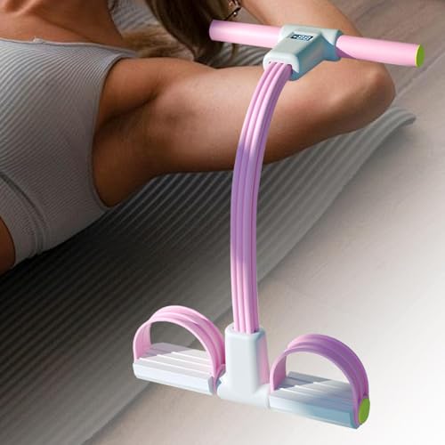 Bande de résistance à 6 tubes pour sculpter la taille et les jambes
