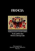 Francia: 19./20. Jahrhundert - Histoire Contemporaine 3799581146 Book Cover