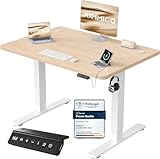 JUMMICO Scrivania Regolabile in Altezza, Scrivania Regolabile Elettrica con Smart Panel da...