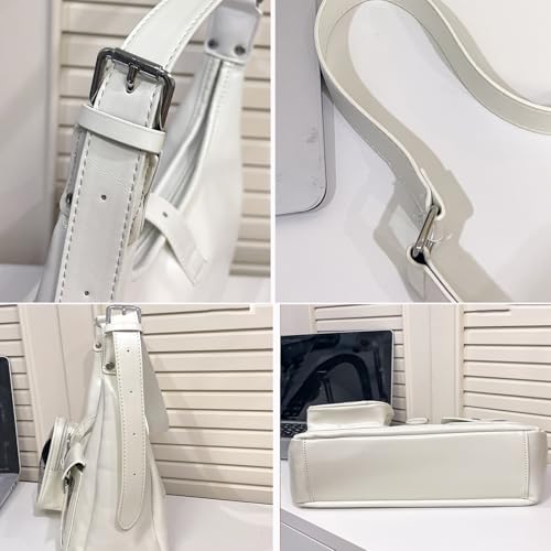 Bolso de mano de moda tipo Itabag con ventana transparente e insertos 6