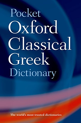 Portada de The Pocket Oxford Classical Greek Dictionary