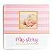 First Year Baby Memory Book & Baby Journal (3 Color Styles Available). Perfect for Boys or Girls Baby Shower Gift. First 5 Years Scrapbook, Keepsake & Photo Journal. Unisex, Pink