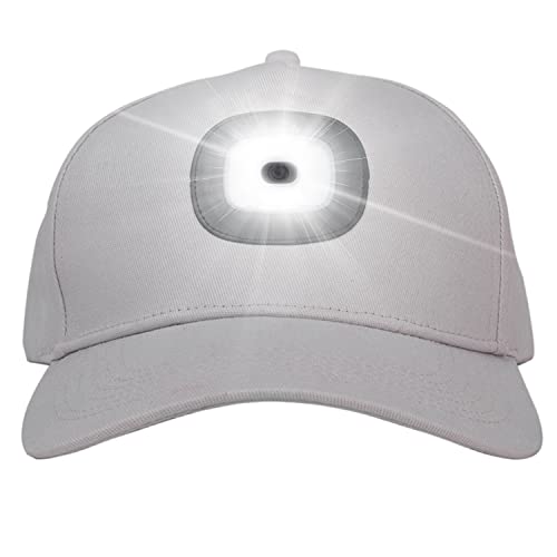 Roq Innovation Headlight Hat Led Baseball Cap, Unisex Led Lighted Hats For Men & Women, Hats With Lights Built In, Led Baseball Cap With Lights, Flashlight Headlamp, Christmas Gifts For Dad & Mom #TOP4