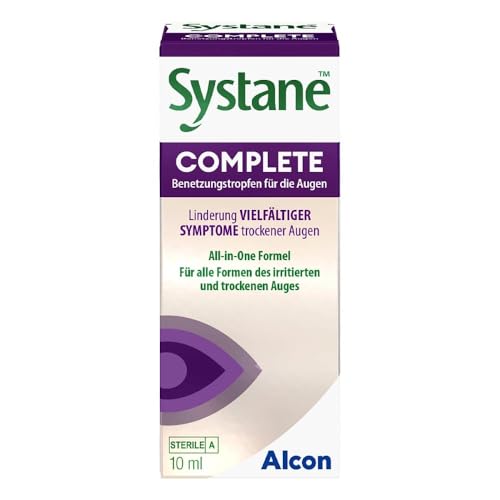 Systane Complet Gouttes pour les Yeux élimine picotements et rougeurs oculaires 10 ML