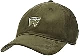 100% Cotton Wrangler Mens Cord Cap, Dusty Olive, One Size