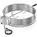 Onlyfire Stainless Steel Rotisserie Ring Kit Barbecue Accessories for Weber 22' Kettle Grill and Other Similar Size Grills