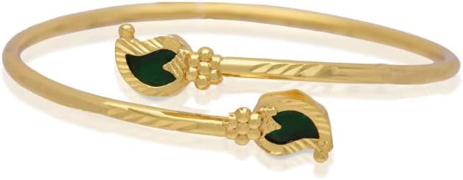 Kollam SupremeKerala Traditional Open Mango Brass Bangle Bracelet for girls and women