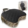 URMONA Portable Hunting Seat Cushion, 11.4 x 15.7 x 2.8in Thickening Lightweight Outdoor Cushion, Waterproof Sponge Dirty Proof Pad for Hunting, Camping, Stadium, Outdoor Sports, Fishing