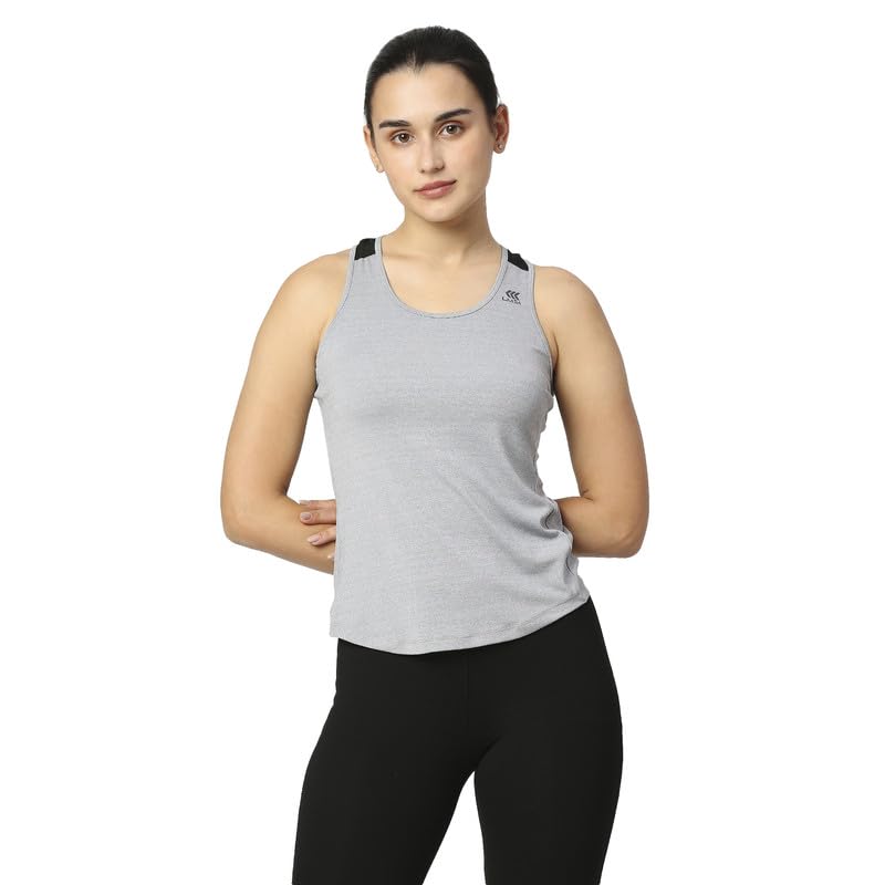 LAASA Grey Melange Training Tank TOP for Women - Review, Price and Buying Guide