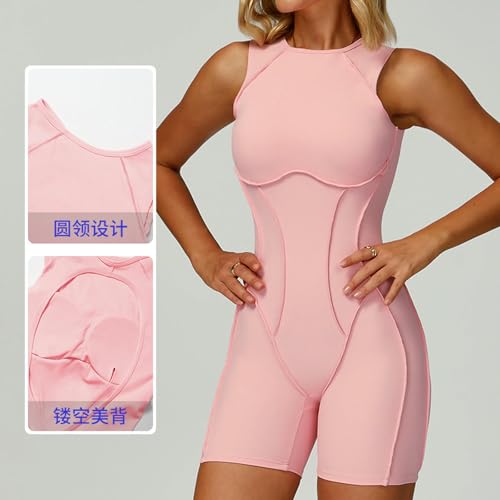 Ropa de yoga para mujer traje cepillado premium con hermosa espalda abierta 2