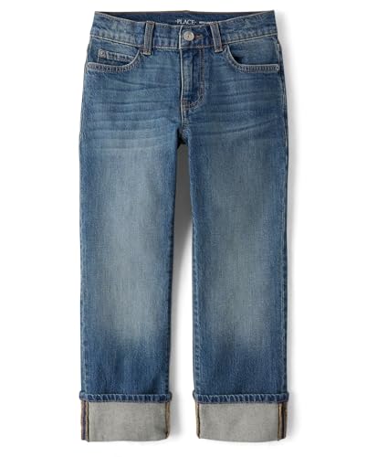 The Children's Place,Boys,Baggy Jeans,Jordan Roll Cuff,14