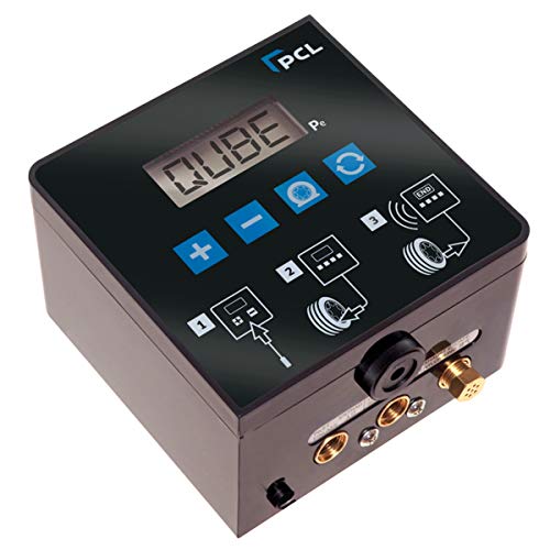 ACCURA QUBE9 - Riempitore per pneumatici digitale con tubo da 5 m 230 V