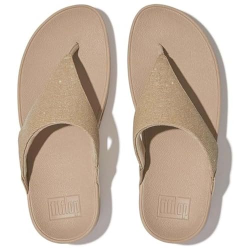 Image of Fitflop Women's Lulu Shimmerlux Toe-Post Sandals