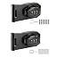 3 Inch & Combination Lock 2 Pack