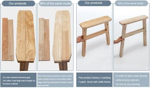 Sièges de table pour la maison fauteuil bois massif marron