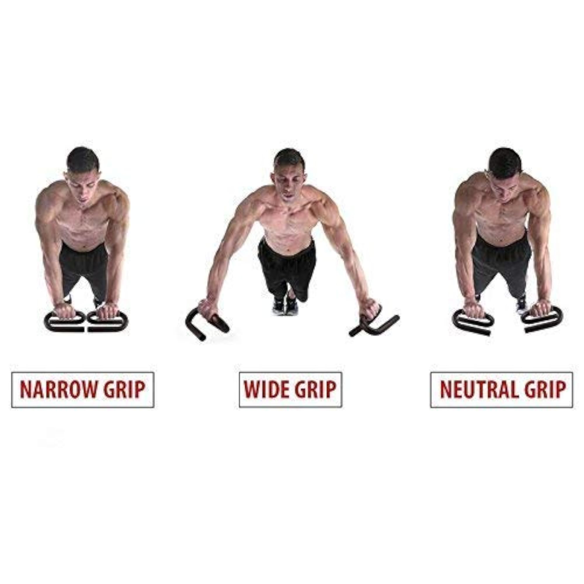 Strong Steel Push-up Bars & Gym Backpack Kit